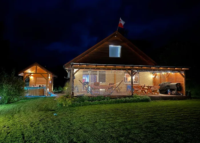 Willa Bukowka Dom Caloroczny W Gorach Nad Jeziorem Z Jacuzzi I Sauna